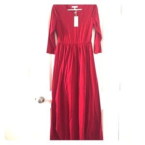 Red Maxi Dress